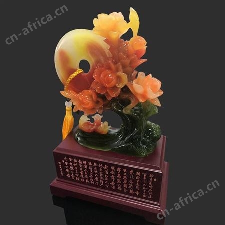 琉璃工艺品来图定制 商务礼品订做 京工晶琉水晶琉璃玻璃厂家定做 琉璃摆件工厂