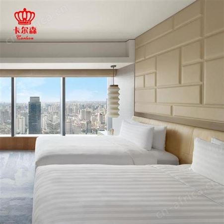 卡尔森苏州家具厂商务样板房酒店套房家具简约现代床宾馆标间床全套板式工程批发定制