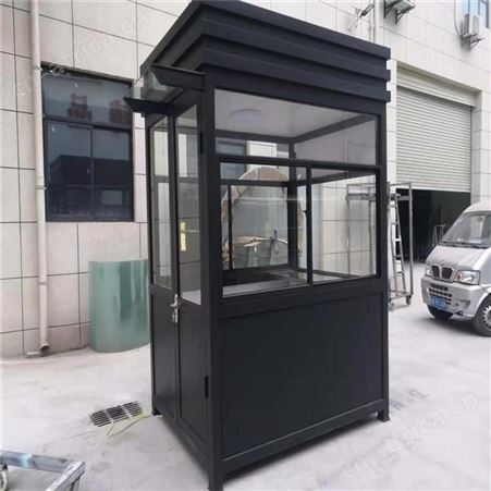 大量供应 不锈钢岗亭 小区门卫保安亭 来图定制钢结构停车场收费亭 同创岗亭生产厂家