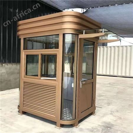西安同创岗亭结构活动房 氟碳漆雕花板材质岗亭可定制批发直销厂家各种款式造型定做 同创活动房生产厂家