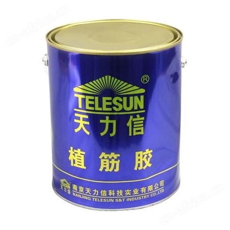 天力信植筋胶4kg4桶/件云南昆明锚固剂 钢筋胶 高铁地铁桥梁 钢筋加固