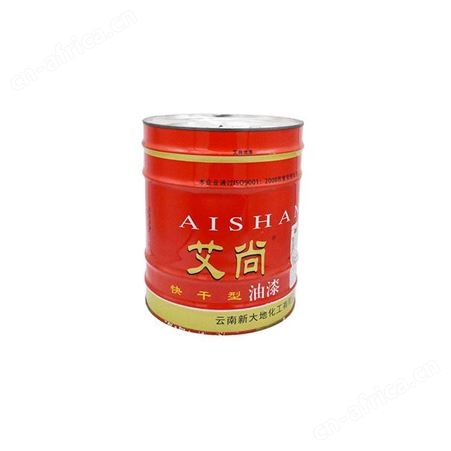 艾尚醇酸调和漆18.5L/14kg云南昆明防锈漆金属漆彩钢瓦油漆