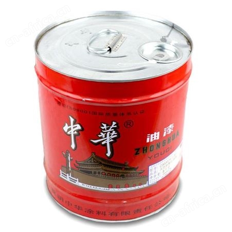中华醇酸防锈漆8kg云南昆明防锈漆金属漆彩钢瓦油漆