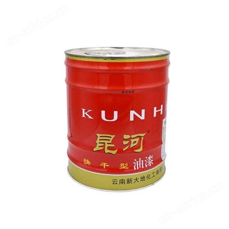 昆河调和漆15L8KG云南昆明防锈漆金属漆彩钢瓦油漆