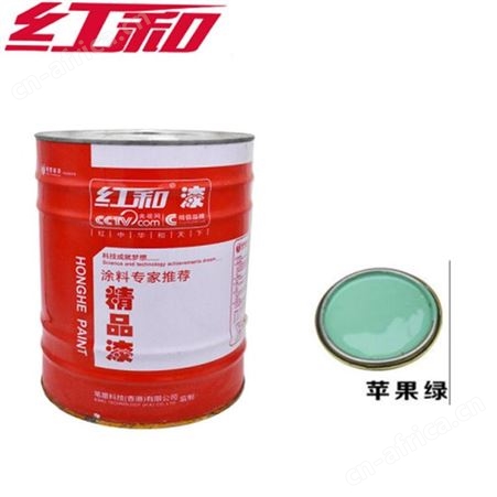 红和醇酸调和漆15L8kg云南昆明防锈漆金属漆彩钢瓦油漆