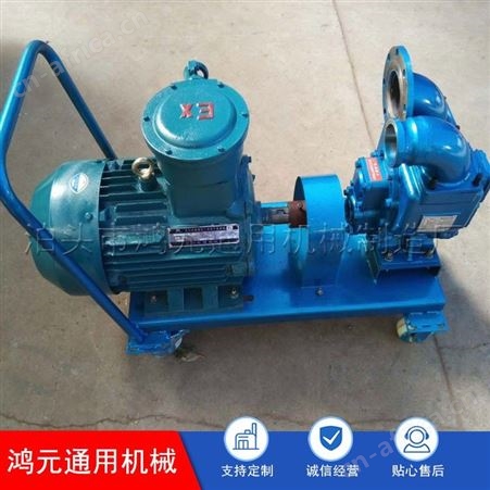鸿元机械供应 泊头YHCB圆弧齿轮泵 100YHCB-100尼龙轮泵 钢轮润滑油泵