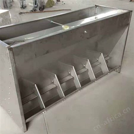定制供应 畜牧用食槽 养猪设备 便于操作  双面食槽