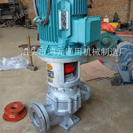 供应 10立方的热油泵RY40-25-160 不锈钢304材质的导热油泵 泊头离心泵