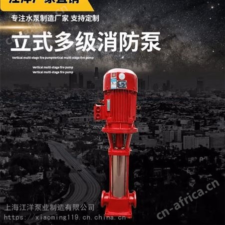 XBD20.0/25G-GDL上海江洋XBD20.0/25G-GDL-(90kw)高扬程管道泵 多级管道泵 不锈钢多级泵