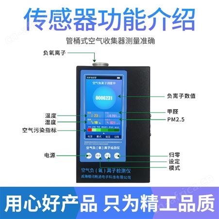 空气负离子检测仪 家居环境检测仪 负氧离子传感器