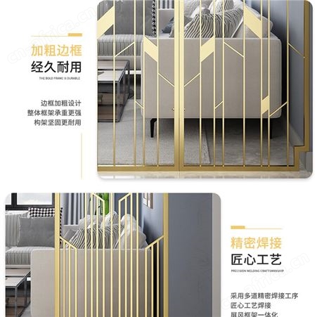 古铜不锈钢屏风 凉山写字楼屏风