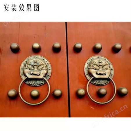四合院大门把手 济南铝板雕刻拉手供应