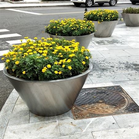 不锈钢花盆加工厂 江门304不锈钢花箱厂家