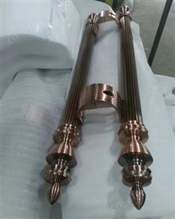 拉丝无指纹玫瑰金拉手 贵阳彩色拉手供应