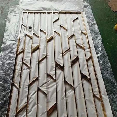 餐厅亮灯装饰不锈钢屏风 成都批发不锈钢屏风 广东生产定制工厂 全国发货