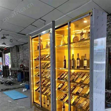 酒柜加工厂 沈阳不锈钢中式酒柜