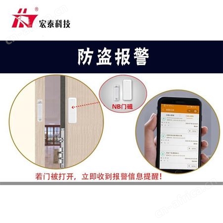 智能家居门磁感应器 手机联网门磁感应器 NB-IOT门窗报警器 厂家批发
