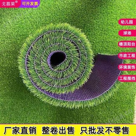 人工草皮 婚庆休闲仿真草坪 彩色假草地毯 阳台塑料假草坪围挡墙 戈慕莱