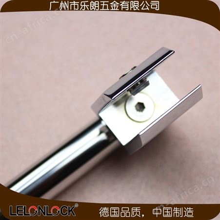 乐朗RSR-03浴室拉杆淋浴房玻璃杆卫浴五金固定杆不锈钢杆铜材质头
