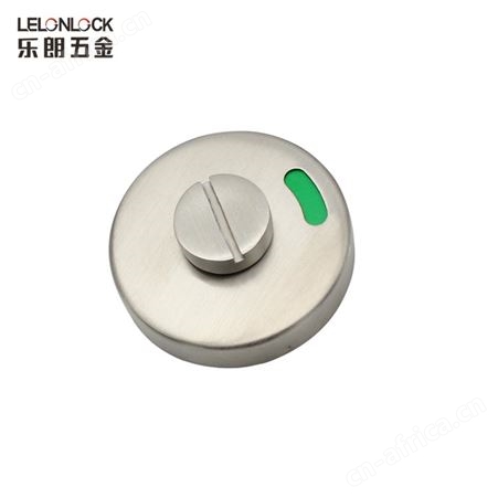 乐朗RDA-51+46不锈钢304卫生间指示锁室内门红绿指示锁有人无人显示锁 隔断锁具配件