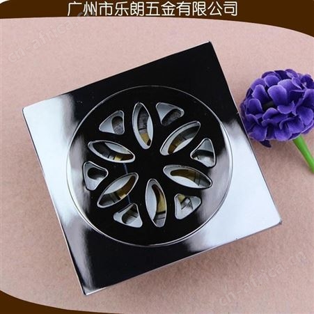 10*10全铜防臭地漏 酒店卫浴淋浴房地漏 洗手间洗衣机两用