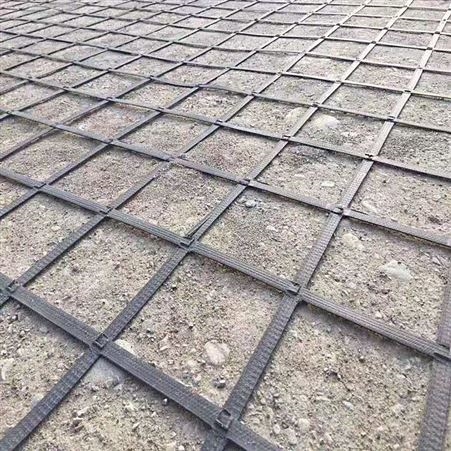 永基牌双向土工格栅 挡墙加筋80kn钢塑格栅_规格可定制