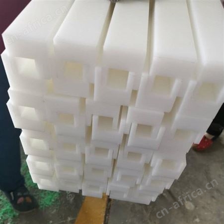 鸿瑞 批发定制 塑料传动链条导轨 工业输送直线链条导轨 聚乙烯传动链条轨道