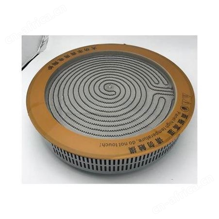 380钛晶板电陶炉商用圆形大功率4000W烤涮一体大灶台电陶炉厂家