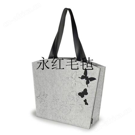 跨境毛毡创意床头收纳挂袋包  学生宿舍床边遥控书本收纳包定制LOGO