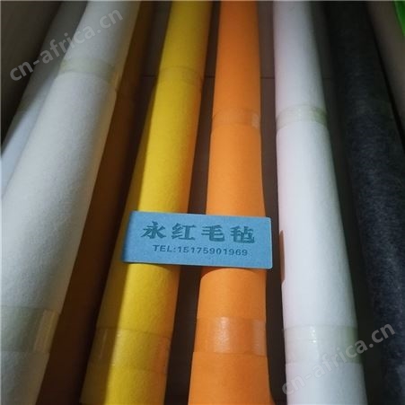 供应订做箱包专用彩色毛毡布 手工DIY化纤毛毡 化纤毡