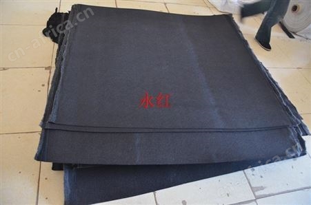 永红毛毡厂供应矶钓鞋用黑色羊毛毡 可免费打样