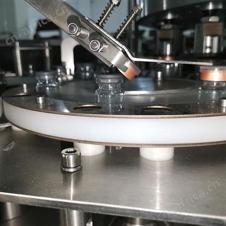 家韧化妆品液体灌装机 安培瓶自动理瓶理内塞理盖灌装压盖一体机