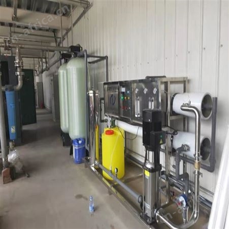 峻峰现货水处理反渗透设备 加压智能控制无负压供水设备稳定运行