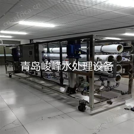 工业级8T纯水设备调试安装 配套石英砂树脂罐过滤设备 峻峰定制