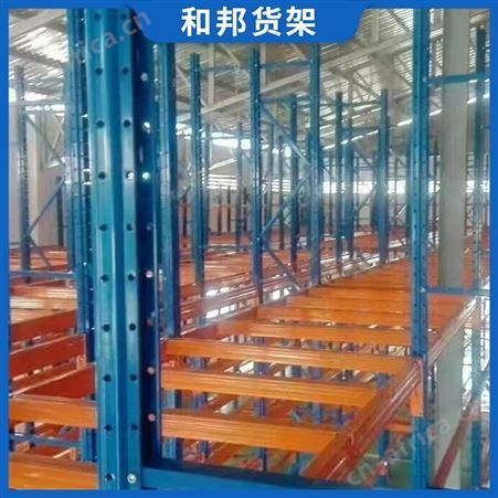 冷库集层式多种类物品存储多层阁楼平台钢结构夹层木板货架工厂