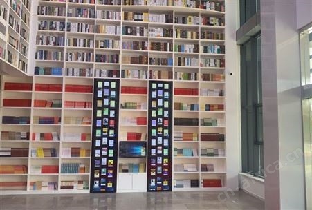 瀑布流自动管理系统 电子图书资源借阅机 广告展示屏软件