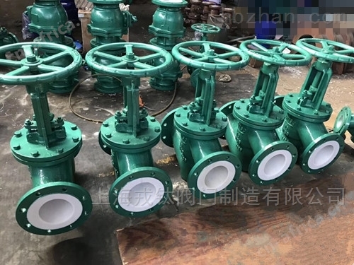 直通式衬氟截止阀