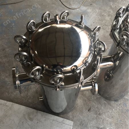 304不锈钢蓝篮式过滤器直筒快开式天燃气污水柴油管道提篮滤污器