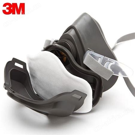 3M防尘口罩3270工业粉尘半面具3200面具套装可清洗防颗粒防尘口罩