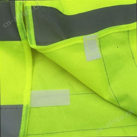 荧光马甲反光背心环卫工作服绿色园林保洁安全反光衣针织马甲定制