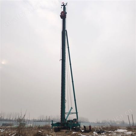 自行走螺旋钻孔机 波形公路围栏打孔机 高原3米履带光伏打桩机