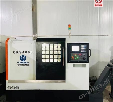 铭机设备 二手40斜轨刀塔机 誉捷CKS400L 数控车床