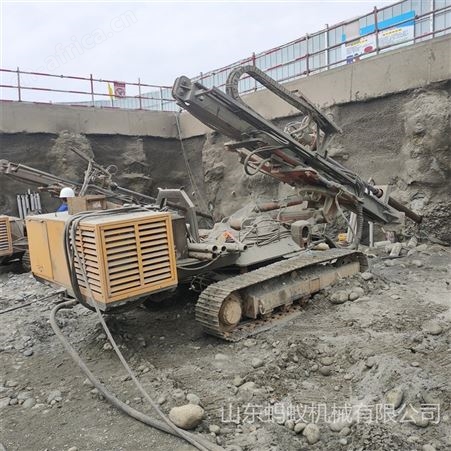 郭工自动换杆潜孔钻机 矿岩中硬凿岩钻机 履带液压式注浆钻机