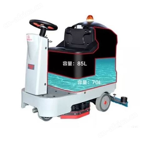 贝纳特驾驶式洗地机R510B商用洗地拖地机工作效率2500㎡/h