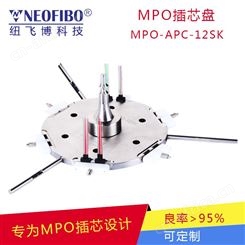 MPO光纤研磨夹具纽飞博MPO-APC-12SK扇港机专用厂家直批