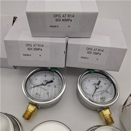 ASK压力表日本ASK真空油表OPG-AT-R1/4-60*40MPA厂家代理