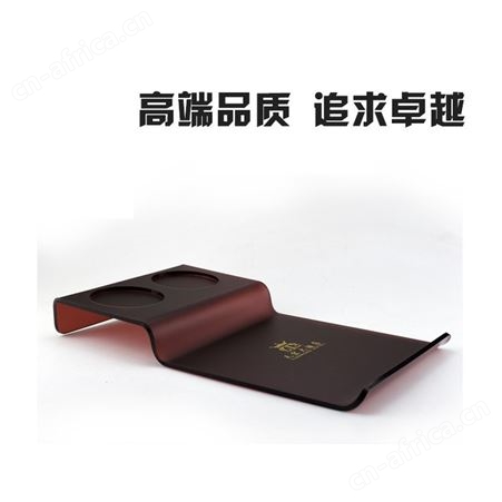 酒店专用 品亚克力 杯托一体长方形托盘卫生间洗漱用品台面收纳盘