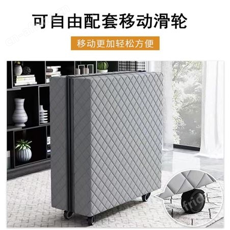 日式出口折叠床家用椰棕乳胶单人床加高午休床小户型加床酒店拼床