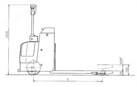 SUGICO杉国工业-LW132A-685-货物装卸电动叉车-中国总代理