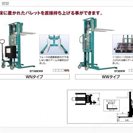 BISHAMON 电瓶式 全自动堆垛机ST50A 中国总代理